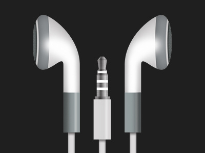 iPhone Headphones PSD download headphones iphone psd