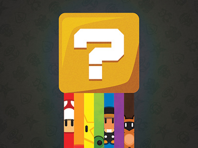 Mario Question Block Poster (WIP) 