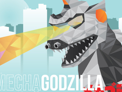 MechaGodzilla Poster (WIP)