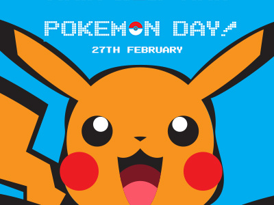 Pokemon Day celebrate illustration pokeball pokemon pokemonday
