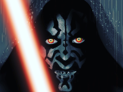 May the 4th Be with You / Revenge of the Fifth 2017 art blackandwhite darthmaul lightsaber maythe4thbewithyou sith starwars