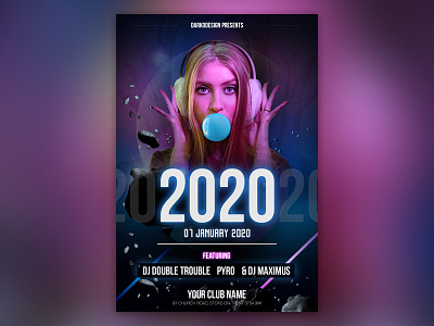 2020 Club Flyer Design