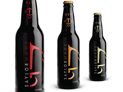 Saylor Made Craft Beer branding concept craft beer development logo product