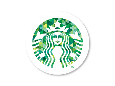 Starbucks Mosaic Concept Logo concept logo starbucks vector