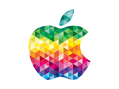 Apple Mosaic Concept apple concept logo vector