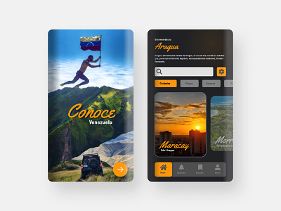 App design for Tourism branding design figma freelancer graphic design ui ux