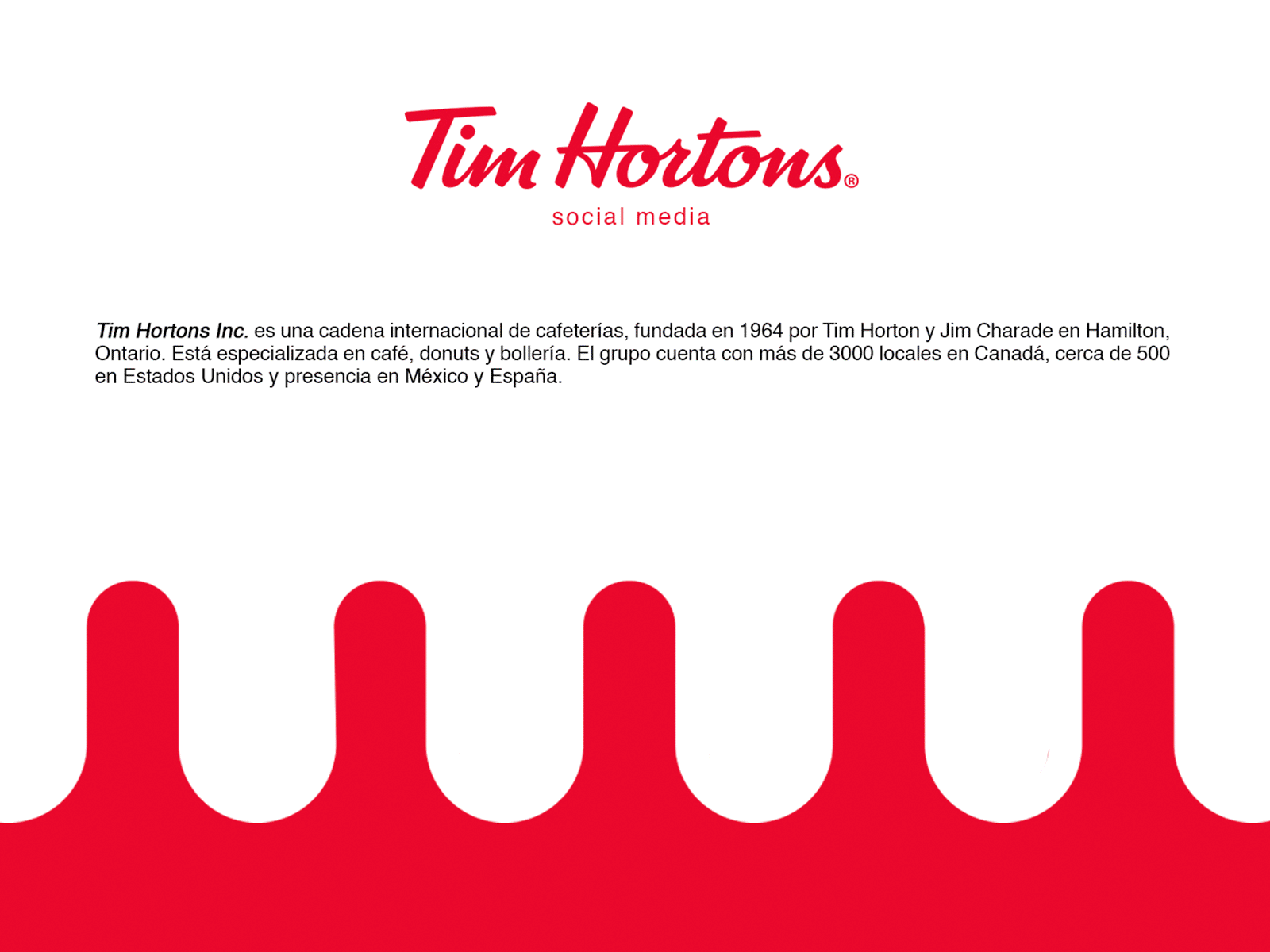 Tim Hortons - Social Media branding coffee design graphic design logo marketing social media tim hortons