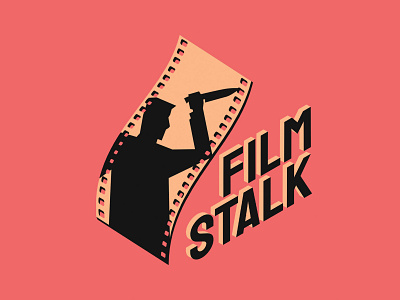 Film Stalk Logo illustrator logo photoshop