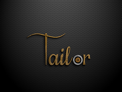 Tailor Logo Design Concept! branding conceptual design graphic design logo typography