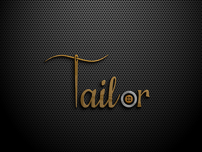 Tailor Logo Design Concept!