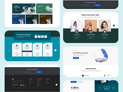 Medical Website Ui Design