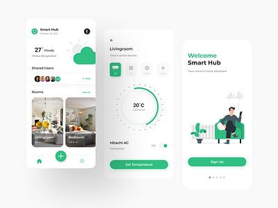 Smart Home App Ui Design