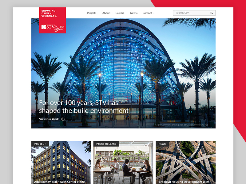 STV - Homepage user experience architecture homepage user interface web design photoshop
