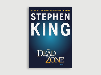 The Dead Zone Illustrated Cover book cover illustration print design sketch stephen king vector