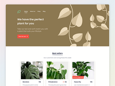 UI challenge - 03: Landing page landing page ui ui challenge ux