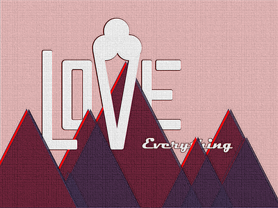 Love everything brand identity branding design graphic design illustration minimal print typography vector