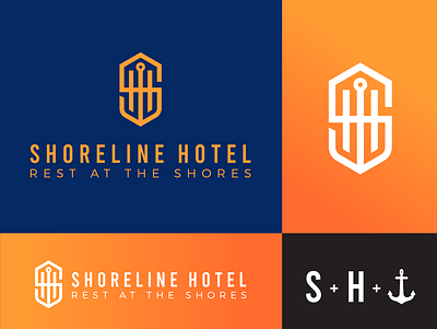 Logo For Shorline Hotel branding design hotel logo logo logodesign logos