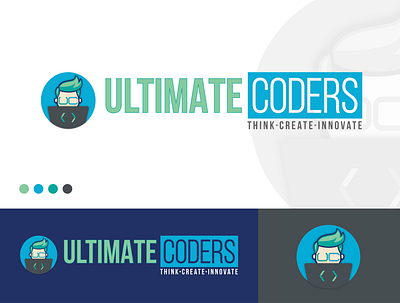 Logo for Ultimate Coders branding design logo logodesign logos