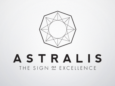 Astralis - unused logo idea. astralis diamond logo