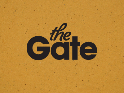 The Gate gate design group logo