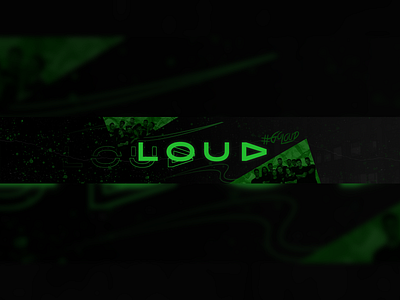 Gaming team "LOUD" YouTube banner