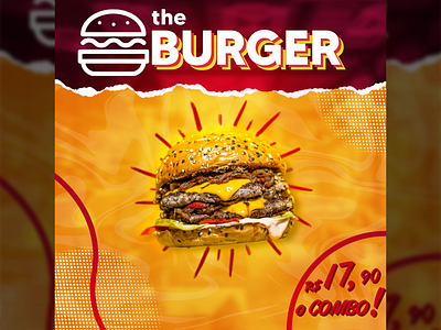 Want some burger friend? burger graphicdesign instagram post socialmedia