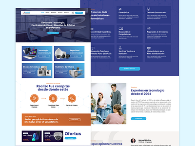 Exatech Web Design design landing webdesign website websitedesign