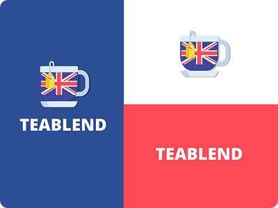 TeaBlend Logo brand branding british design entrepreneur icon logo logodesign marketing tea uk