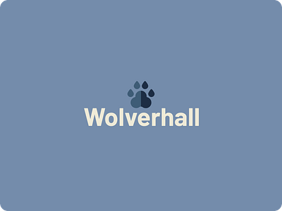 Wolverhall branding branding design design logo