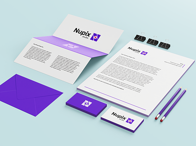 Nupix Studio Branding branding logo
