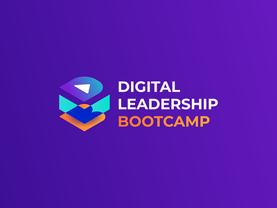 Digital Leadership Bootcamp Logo branding design icon logo vector
