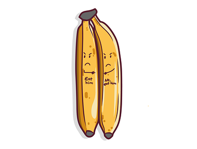Bananaaa design illustration vector