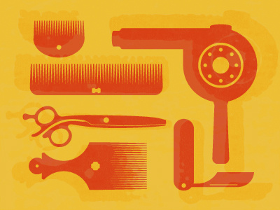HandyHannah hairdressing illustration tools