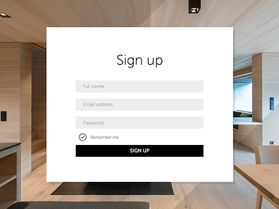 Day 001 daily ui challenge signup