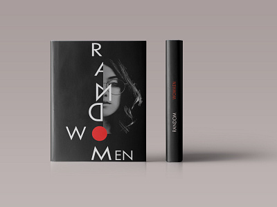 Minimal Book Cover Design RANDOM WOMEN