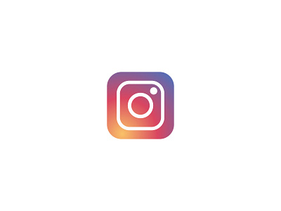 Redrawing Instagram Logo design icon illustration illustrator logo typography