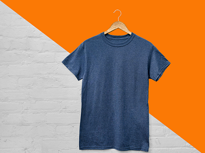 Blue T Shirt Product Background Remove by clipping path amazon t shirts background color change background removal service background remove branding clipping path cutout image hair masking illustration masking object remove online shop pen tool photoshop photoshop art product retouch transparent background white background