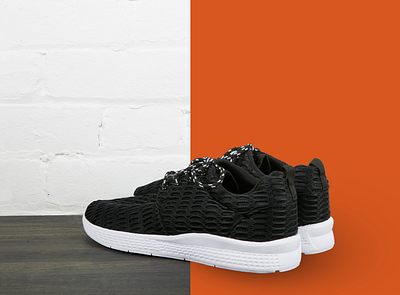 Black Sneakers Product Background Remove amazon product background removal service background remove clipping path cutout image object remove pen tool product retouch transparent background white background
