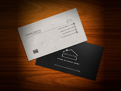 Classic Simple minimal Business Card PSD Template Free Download by ...