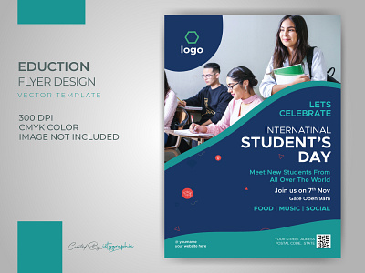 Education Student Day Flyer Template Download