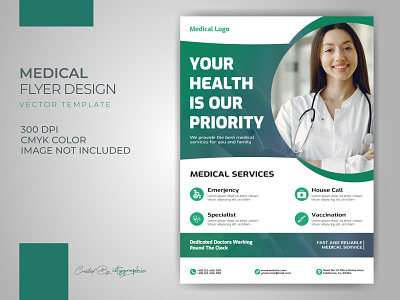 Health Care Flyer Design Template Download advertisement care corona covid creative doctor download flyer flyer template green health healthcare medical mordern poster print ready template