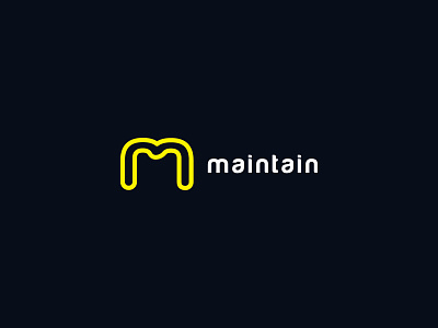 Minimalist logo - M letter logo