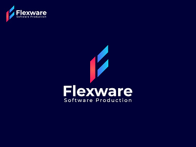 F letter modern logo - Logo Branding - Software