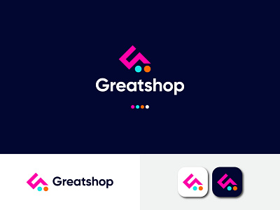 Ecommerce modern logo - Online Shopping - G Shop Logo abstract logo behance project brand identity branding business logo company brand logo corporate identity creative dribbble best shot ecommerce app ecommerce shop gradient logo graphic design illustration logo design logo designer logos logoset minimalist logo modern logo