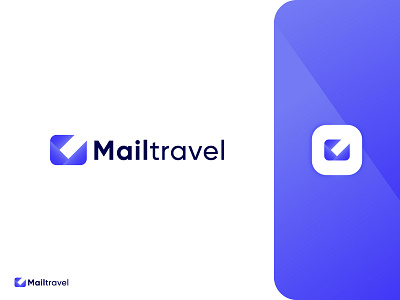 Mailtravel Modern Logo Design - Abstract Logo - Branding