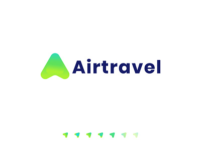 A Letter Modern Logo Design, Travel Agency, Tour Logo