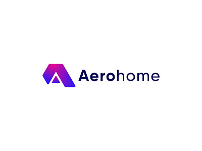 A Letter Logo Design, Modern Logo Design, Home Logo