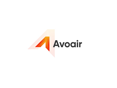 A letter modern logo design, Air agency logo, Travel logo