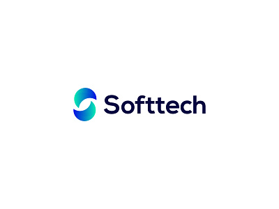 S Letter Modern Logo Design - Technology Tech Company Logo