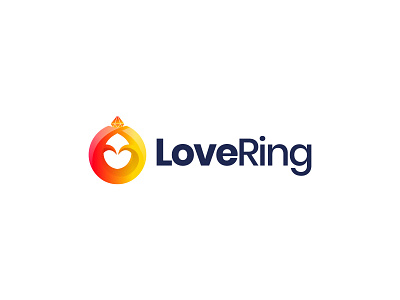 Lovering Modern Logo Design - Wedding Logo Branding